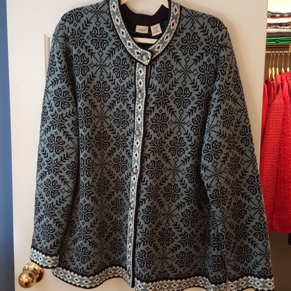 L.L.Bean cardigan
